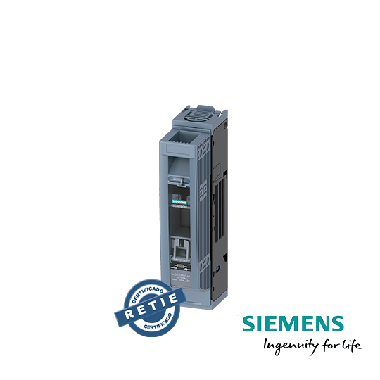 Base porta fusibles 160A 1/3 Polos 690VAC / 440VDC Siemens