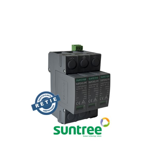 DPS T2 para aplicaciones fotovoltaicas 3P SUNTREE 1000/1500VDC