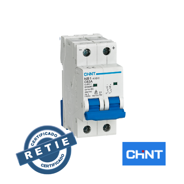 Breaker DC CHINT 500VDC RETIE