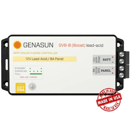 Controlador de carga MPPT 8A GVB-8-PB-XXV