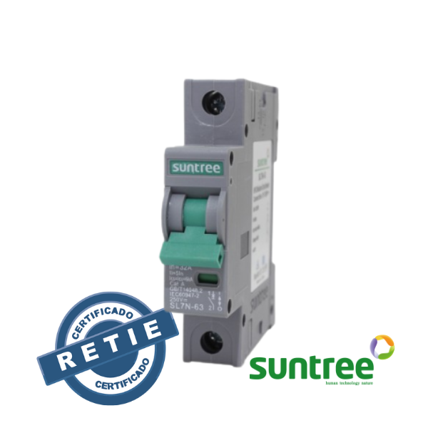 Breaker DC SUNTREE 250V DC RETIE
