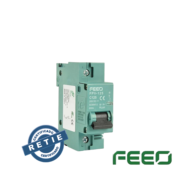 Breaker DC FEEO 80/100/125 Amperios RETIE