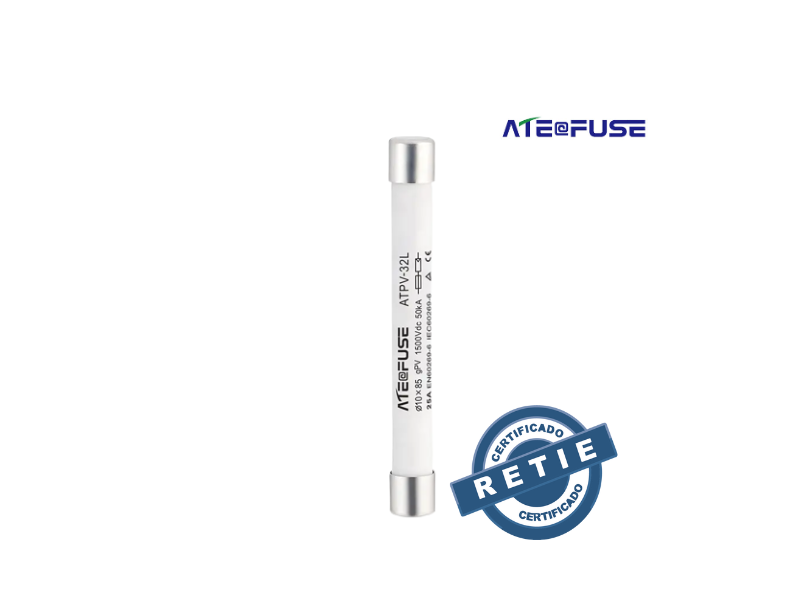 Fusible 10x85MM 1500VDC AITE RETIE Sistemas Fotovoltaicos gPV