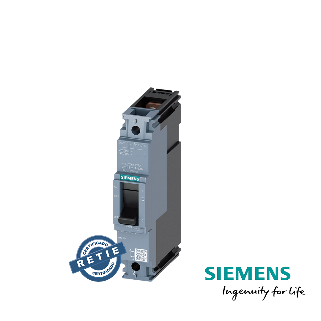 Breaker AC/DC Siemens 125A 1P 415VAC/125VDC