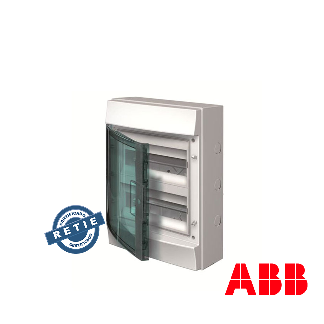 Tablero de sobreponer ABB 24 MODULOS IP65 - RETIE