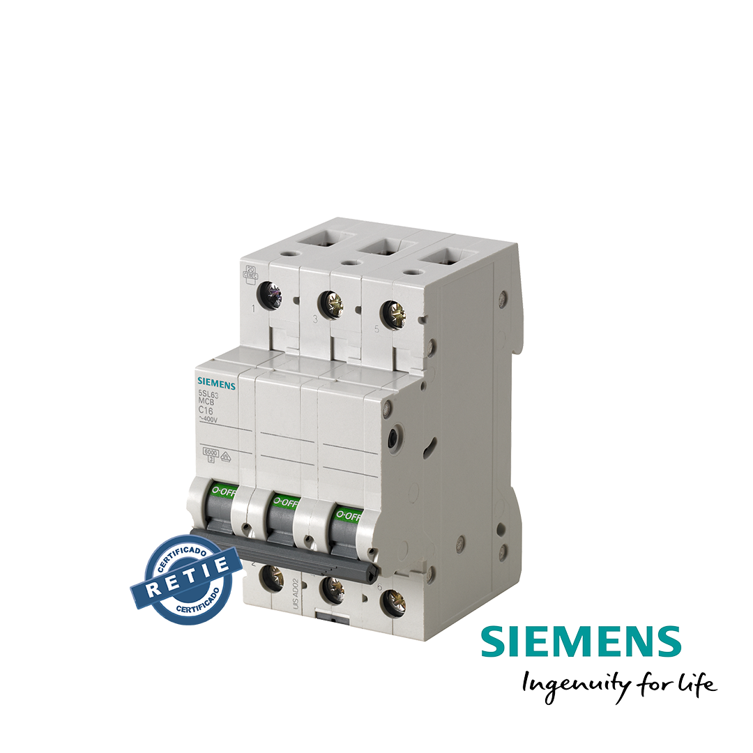 Breaker AC Siemens 230/400VAC 3P