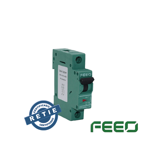 Breaker DC FEEO 250VDC RETIE