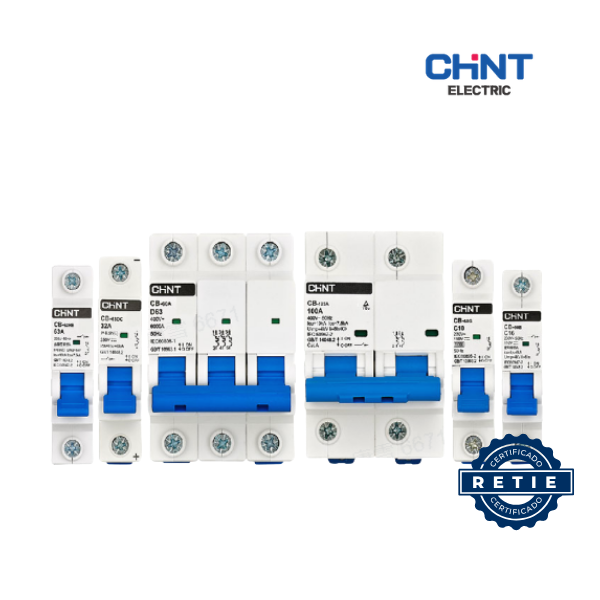 Breaker AC/DC CHINT 230/400VAC 110/220VDC RETIE