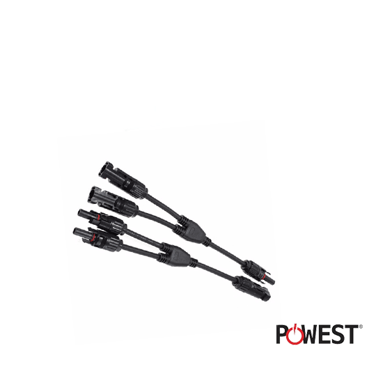 Par De Conectores MC4 En Y - POWEST