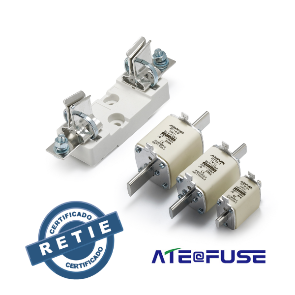 Base portafusible AITE NH00/NH1 160/250/400A 500VAC/440VDC