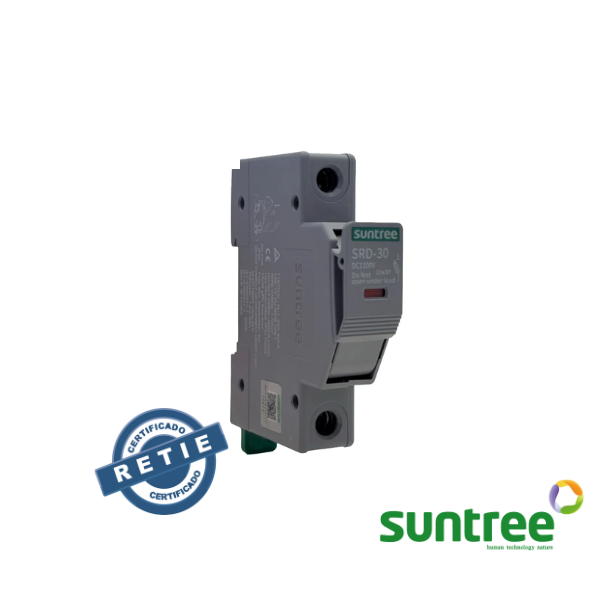 Base portafusible 10x38 mm 1100VDC SUNTREE